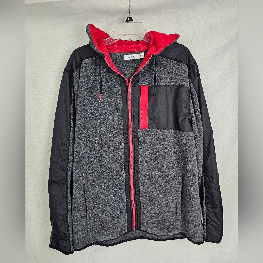 Mens Used Nautica zip up jacket xl